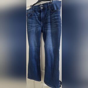 Women's Express Barely Boot Mid Rise Jeans (Size: 14S)